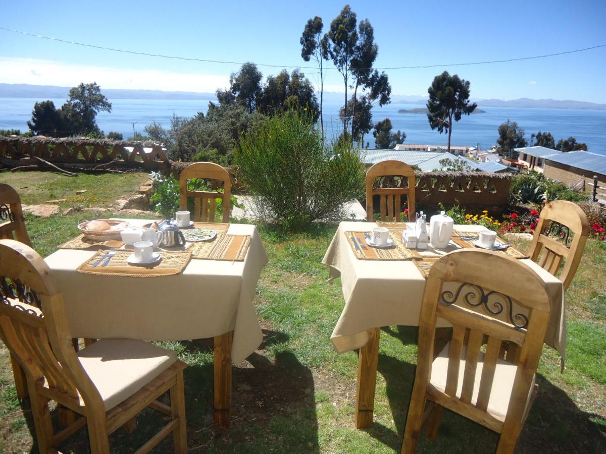 Hostal Del Sol Isla Del Sol 外观 照片