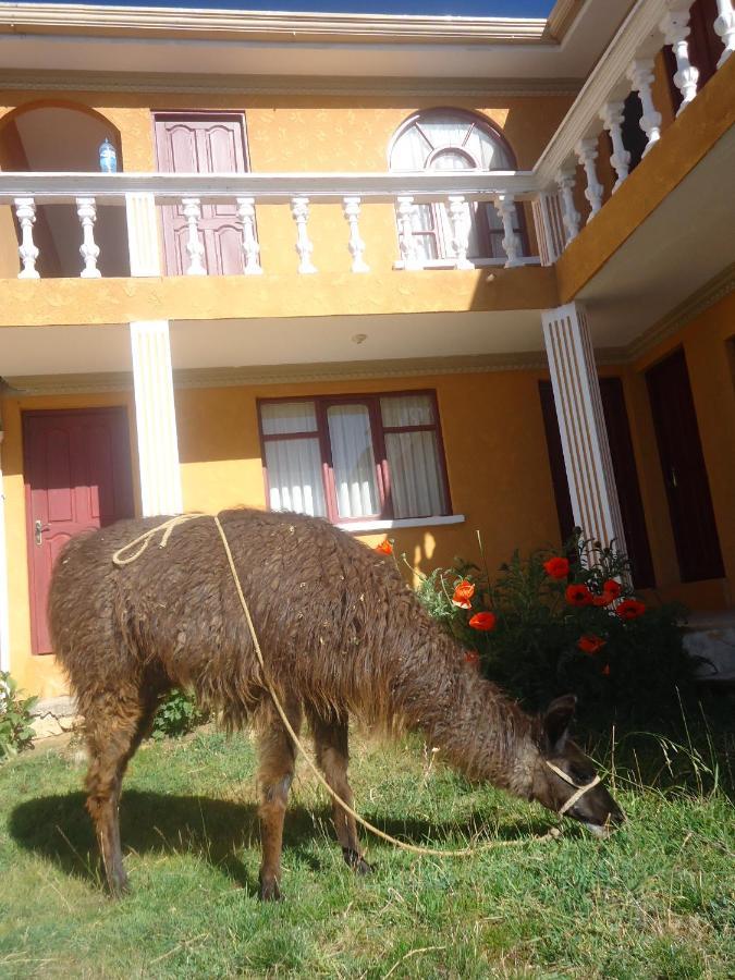Hostal Del Sol Isla Del Sol 外观 照片