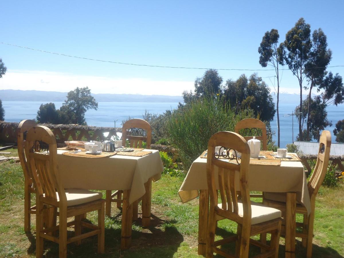 Hostal Del Sol Isla Del Sol 外观 照片