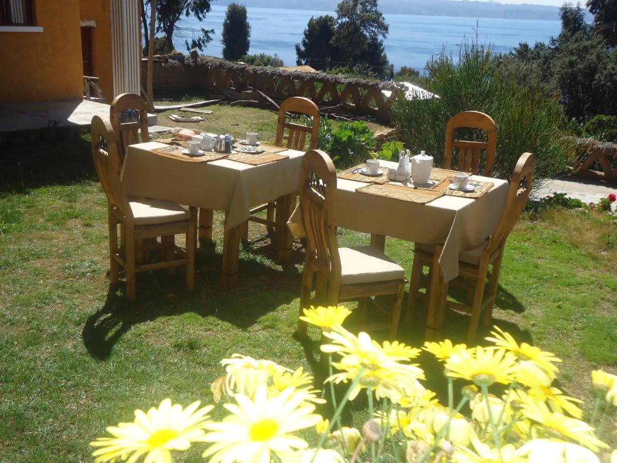 Hostal Del Sol Isla Del Sol 外观 照片